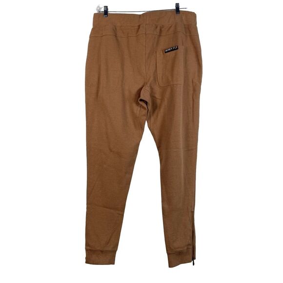 Born Fly Men's Booker Jogger Pants Sweatpants Pull On Drawstring Carmel Sz XL - Picture 6 of 11